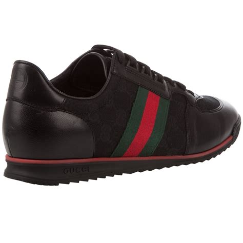 black Gucci trainers uk